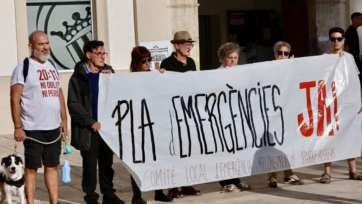Protesta dels CLER a Alfafar