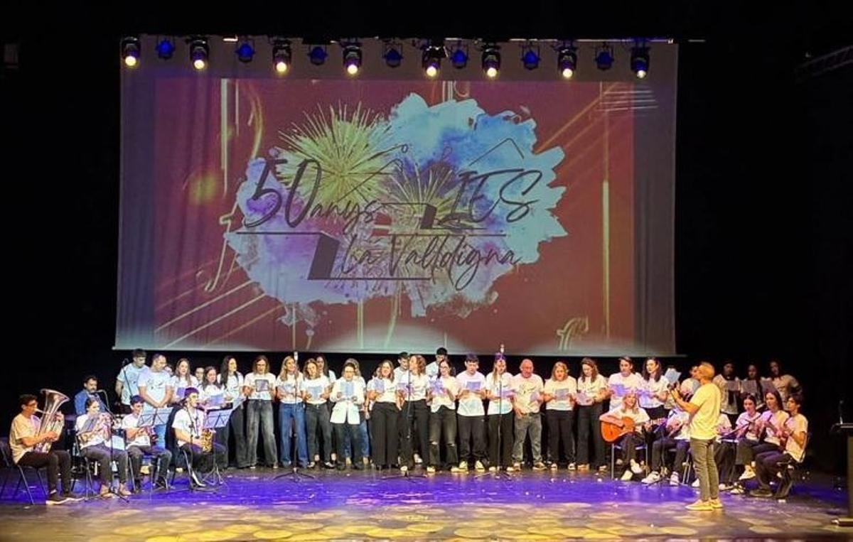 Celebración del 50º aniversario del instituto IES La Valldigna