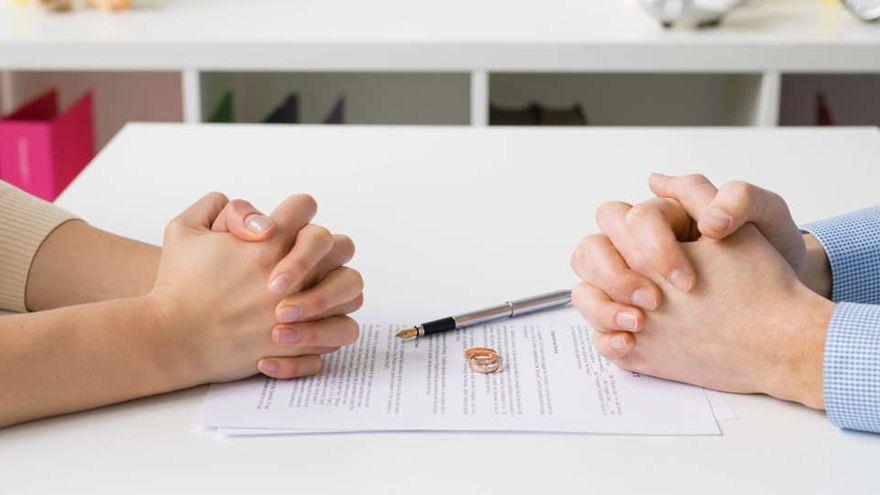 Los divorcios bajan en Murcia un 12,3% en el segundo trimestre
