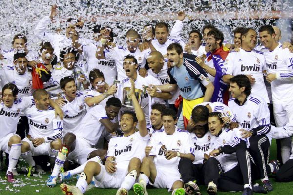 Celebración de la Copa del Rey del Real Madrid