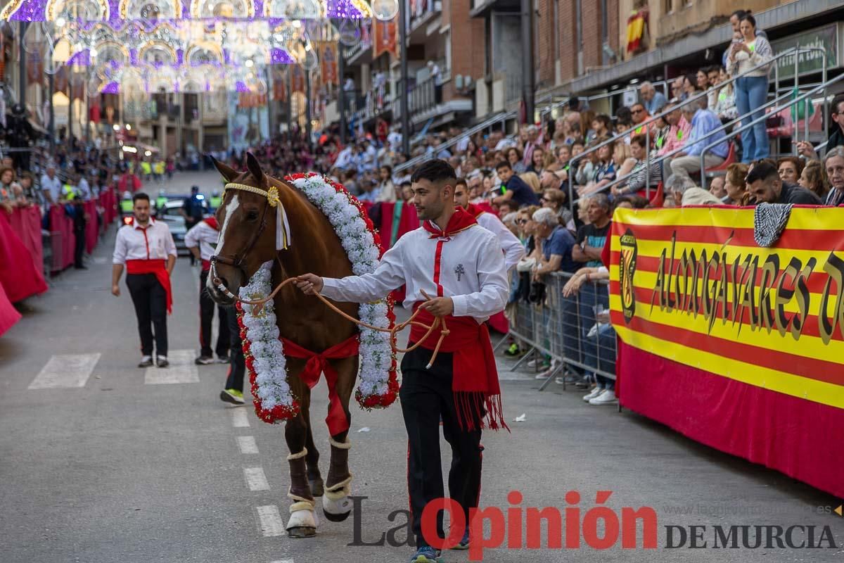 Gran desfile en Caravaca (bando Caballos del Vino)