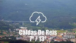 El tiempo en Caldas de Reis: previsión meteorológica para hoy, lunes 9 de marzo