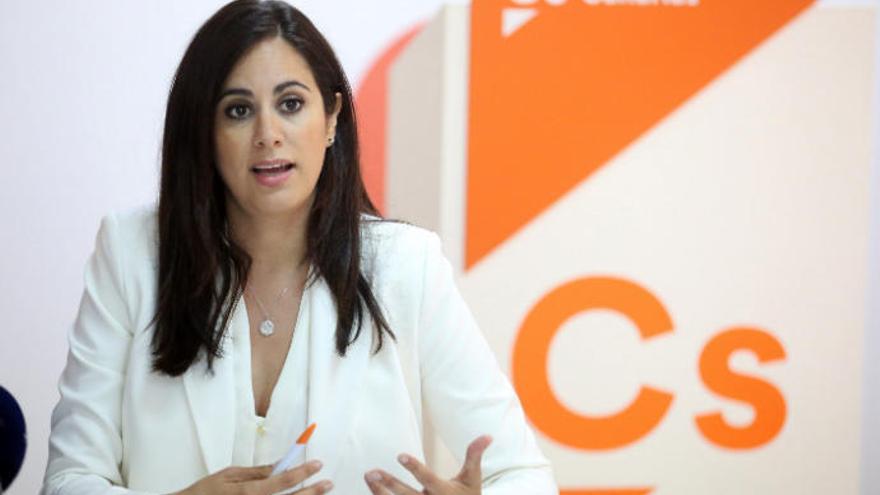 Vidina Espino, portavoz de Ciudadanos.