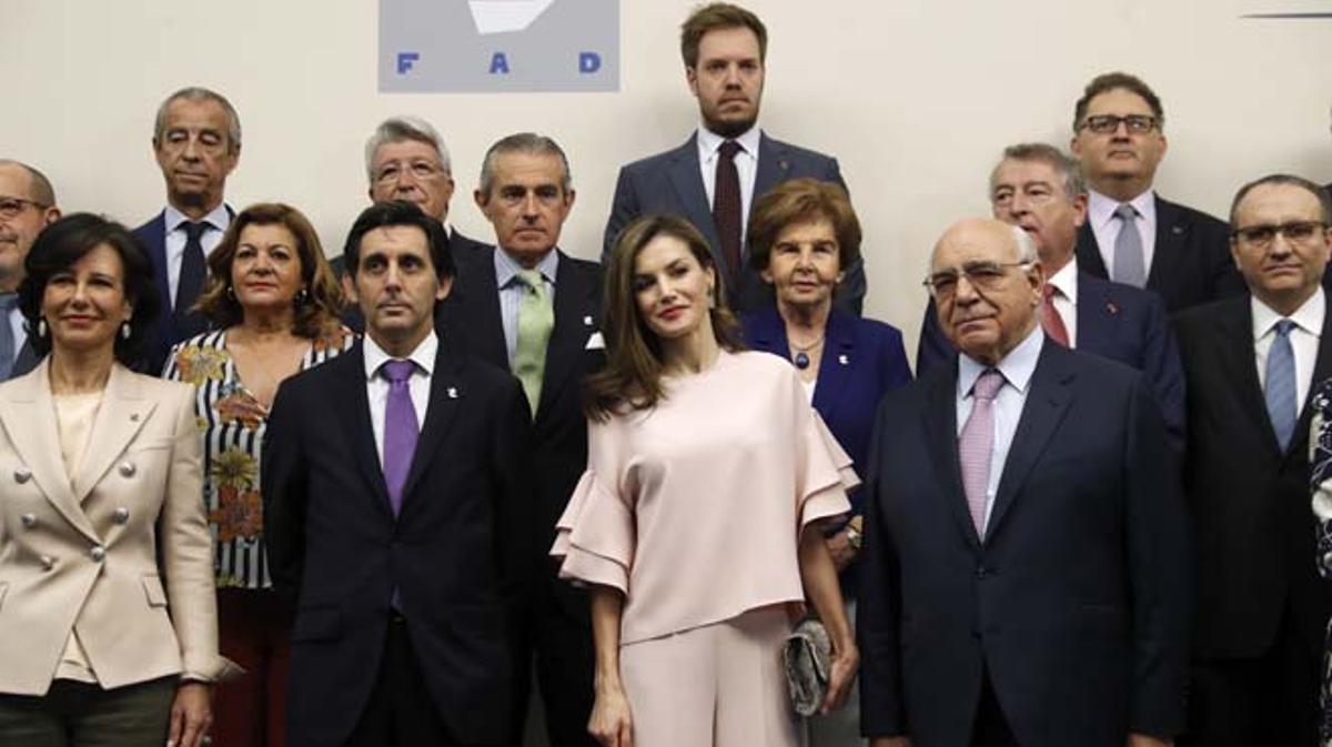 La Reina Letizia ha presidit avui la reunió del Patronat de la Fundació d’Ajuda contra la Drogoaddicció.