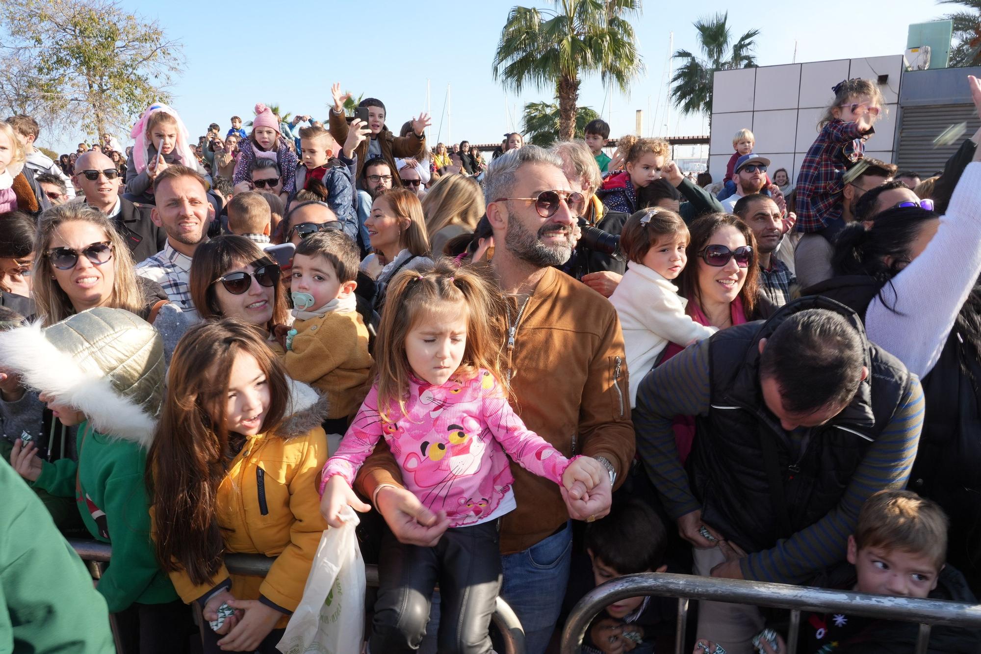 Las mejores imágenes de la llegada de los Reyes Magos a Castellón