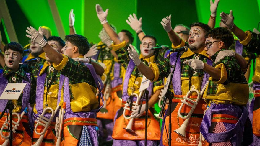 Tercera fase del Concurso de Murgas Adultas del Carnaval de Santa Cruz de Tenerife, en imágenes