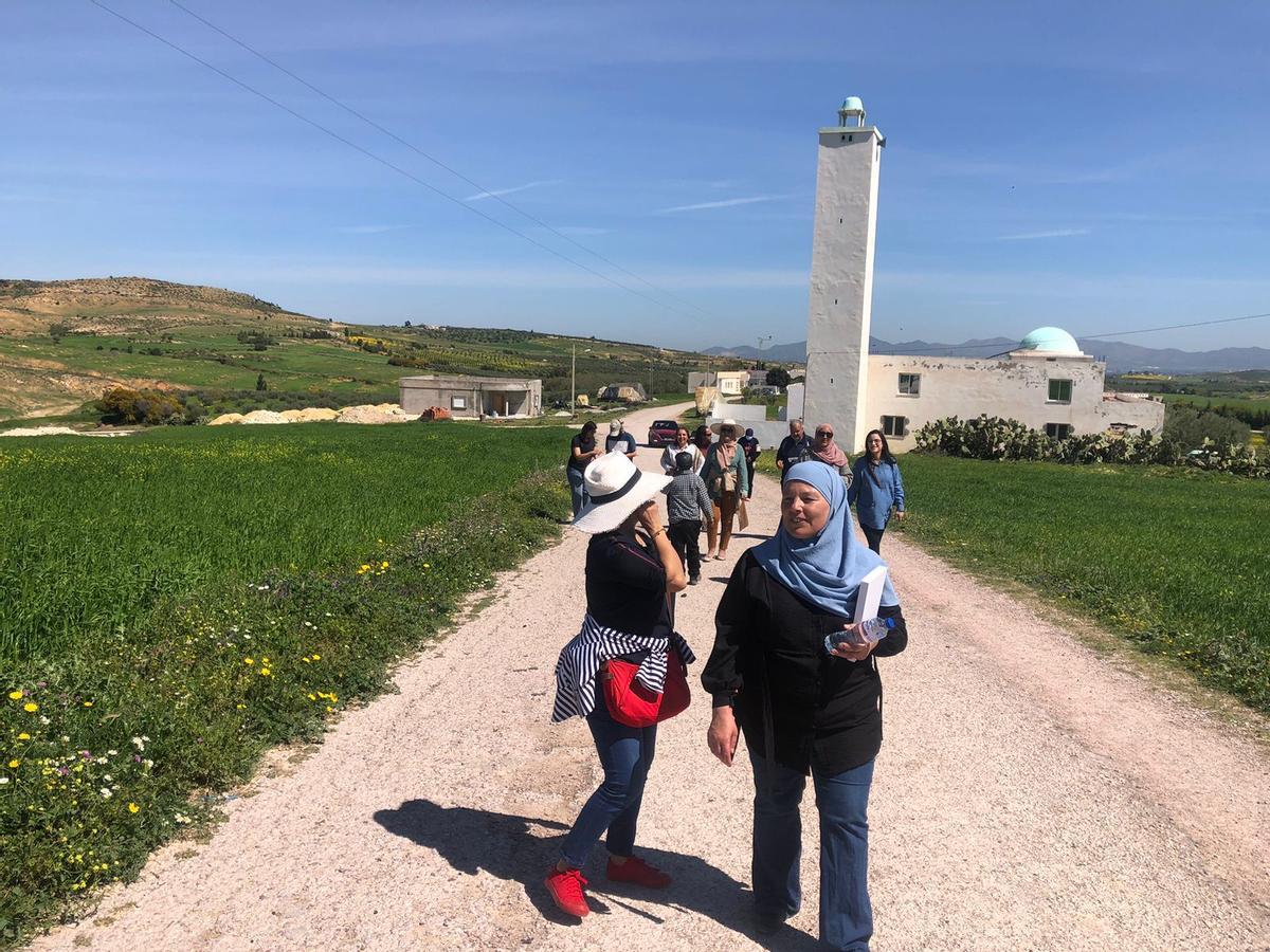Recorrido por una de las comunidades rurales de Ben Arous incluidas en la iniciativa.
