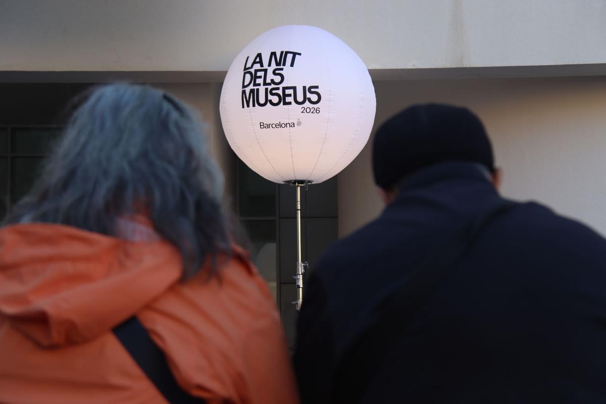 La Nit dels Museus, en el Macba de Barcelona, el 16 de mayo de 2026