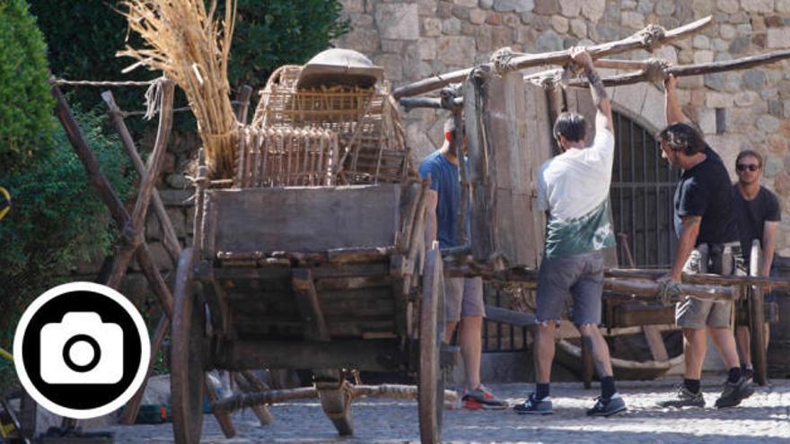 «Joc de trons» inicia el seu desembarcament al Barri Vell de Girona