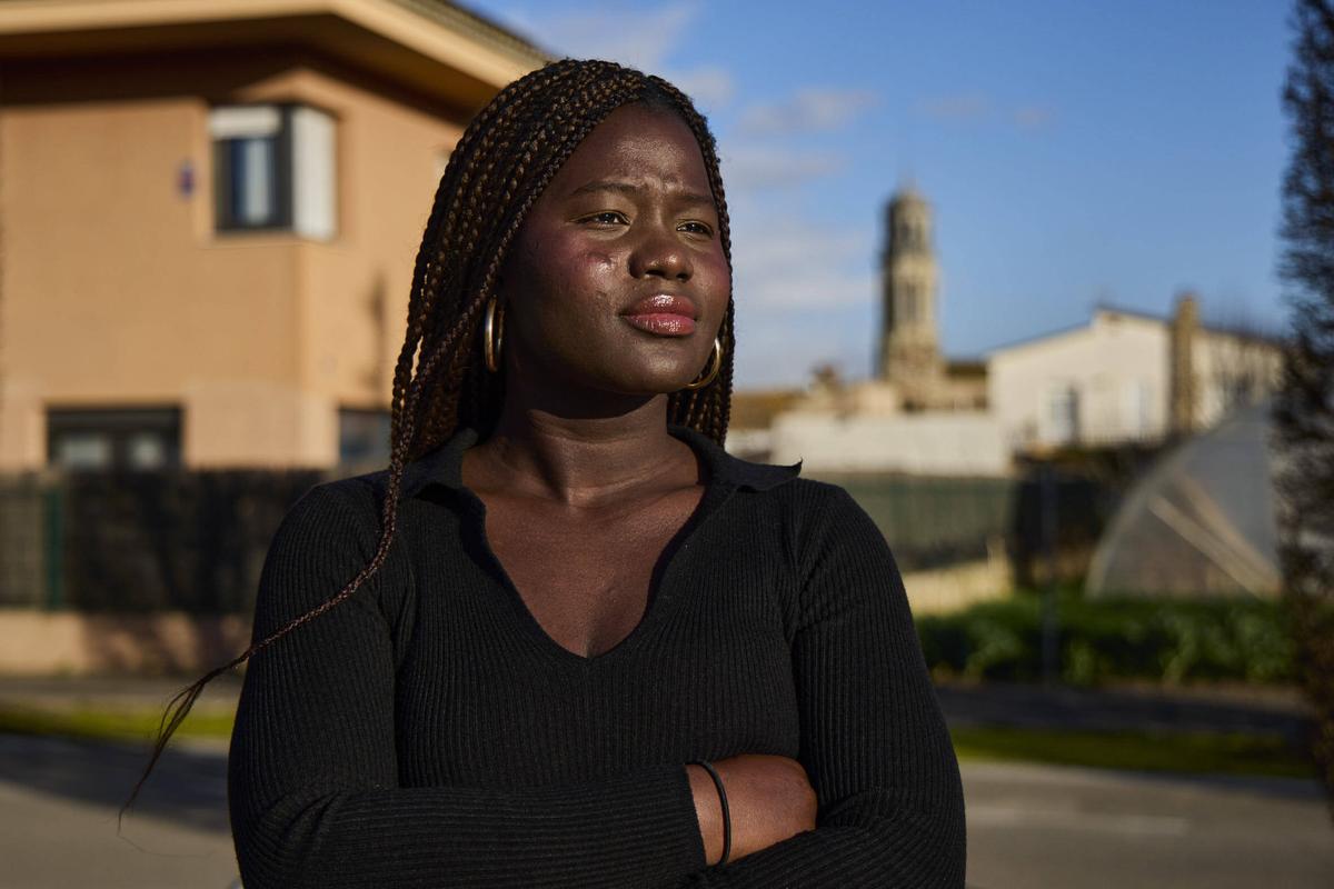 Mariama Traoré, ahir a Vilobí.