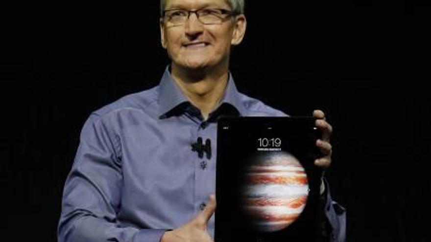 Apple crece con un iPad «poderoso» de gran tamaño