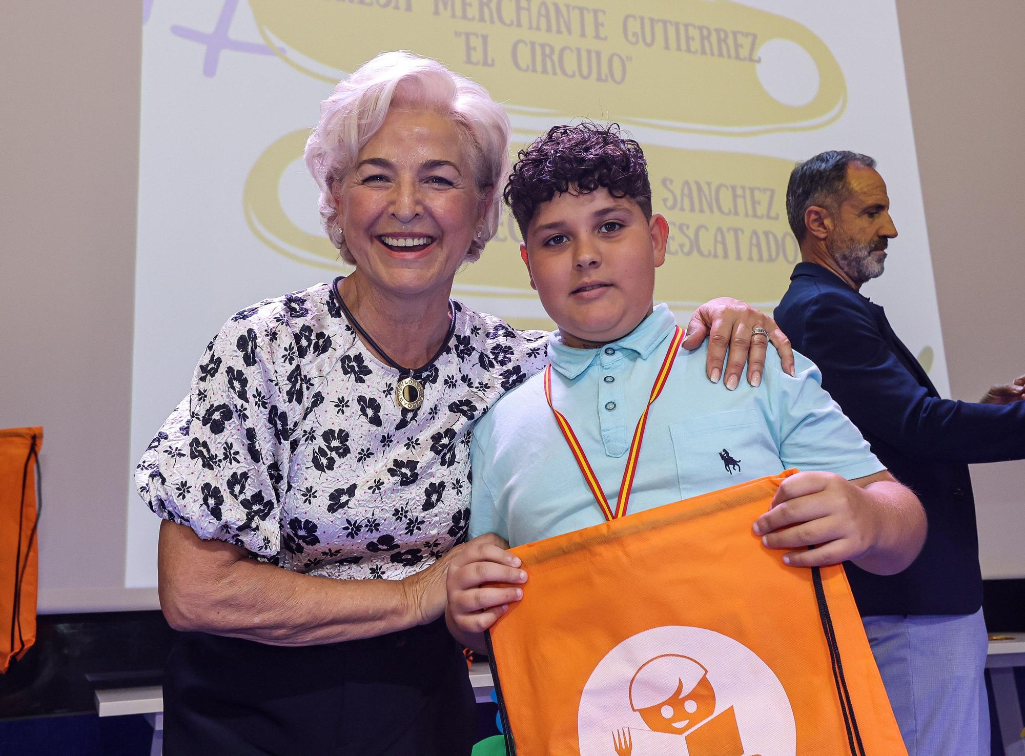 Gala del certamen literario organizado por Coes