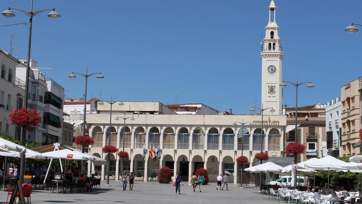 La Plaza Nueva de Lucena.