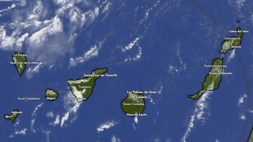 El tiempo de la Aemet para este martes en Canarias: cielos despejados y fuerte viento