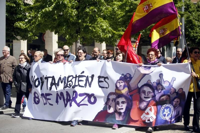 Escenas del Día del Trabajador en Zaragoza