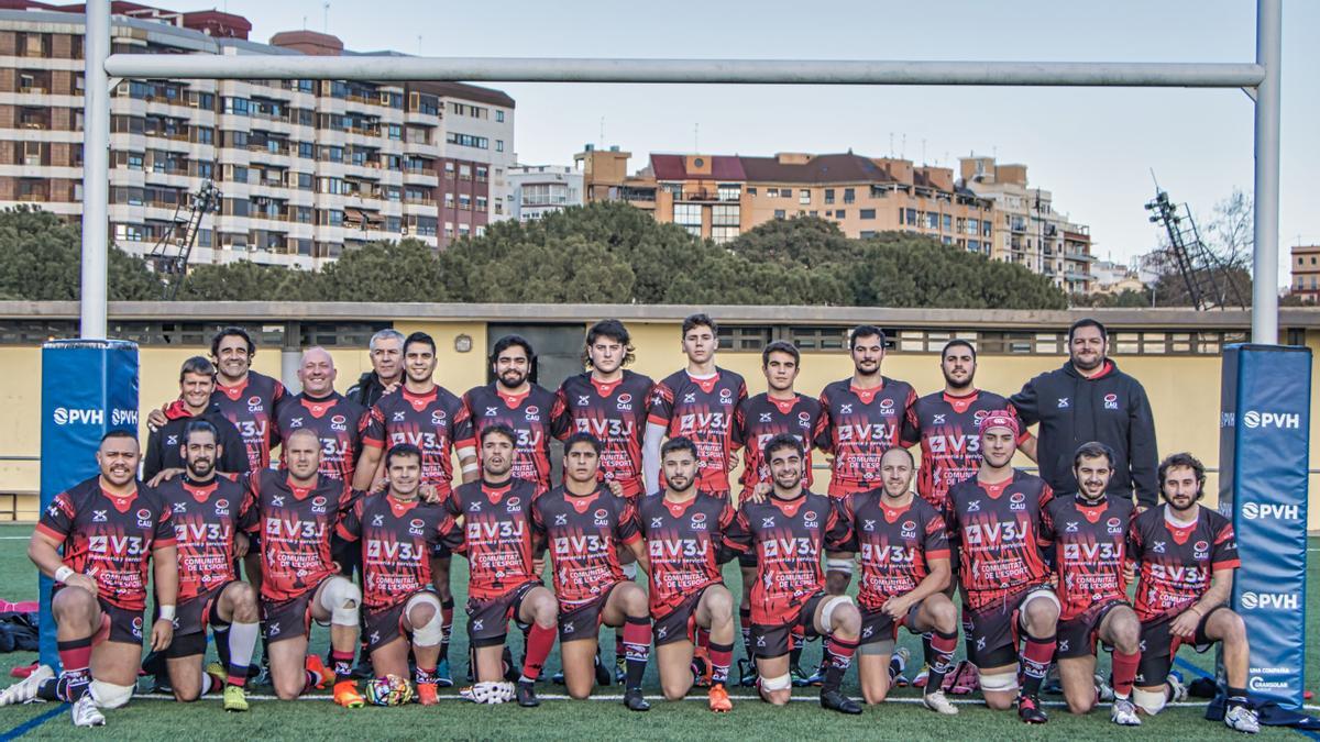 La primera plantilla del Rugby CAU Valencia es la punta de lanza de un gran club que mañana escribirá otra página en su larga historia.