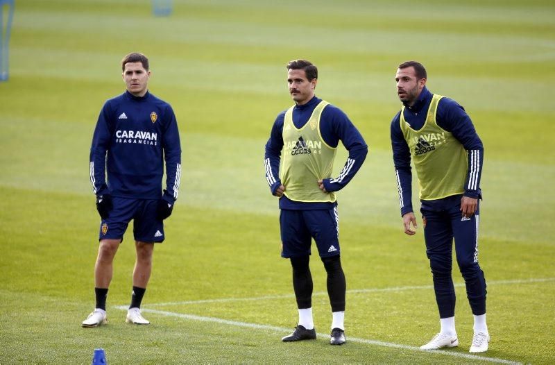 Entrenamiento del Real Zaragoza, 24 de noviembre