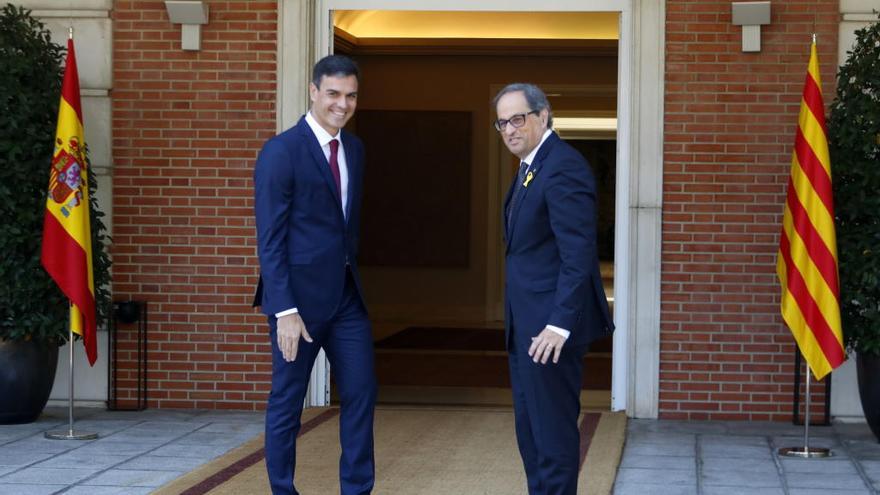 Torra i Sánchez s&#039;han reunit aquest dilluns