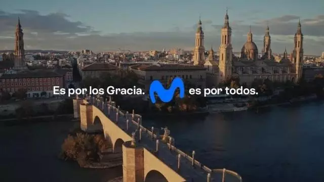 Así es el anuncio de Movistar con un guiño especial a Zaragoza