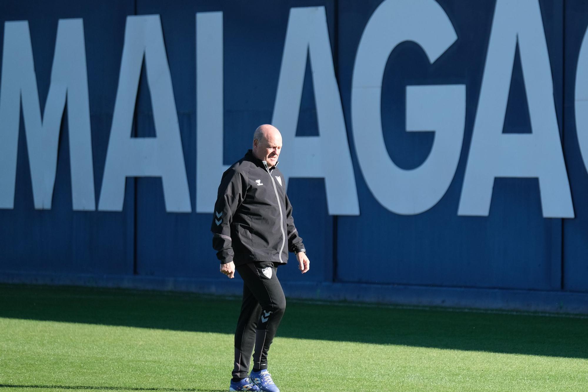 Entrenamiento del Málaga CF (22.01.23)