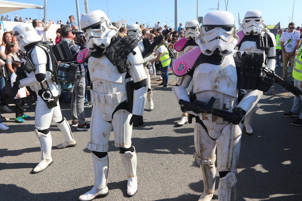 Tercer desfile de la Legión 501 por Málaga