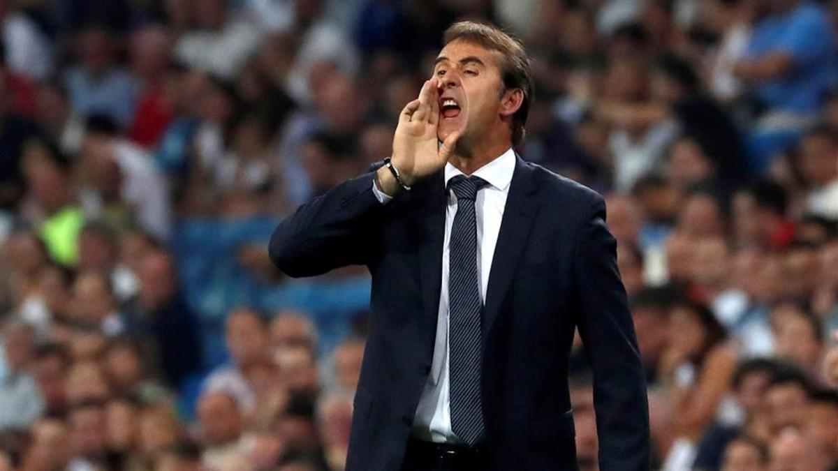 Julen Lopetegui se 'estrenó' con victoria en la Liga con el Real Madrid