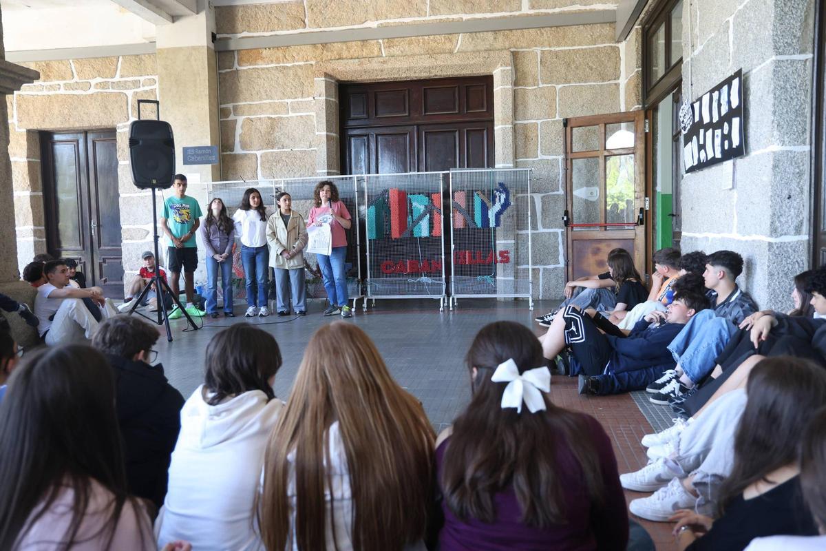Un momento de la inauguración de la Bienal EducArte.