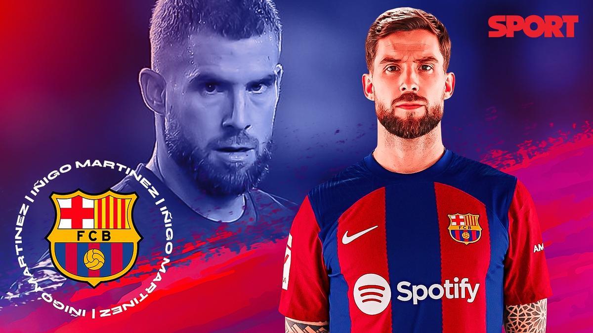 El Barça pone a la venta a Iñigo Martínez
