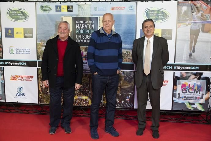 24.01.19. Las Palmas de Gran Canaria. Gala decimo aniversario Gran Canaria Maratón. Gran Canaria Arena.  Foto Quique Curbelo