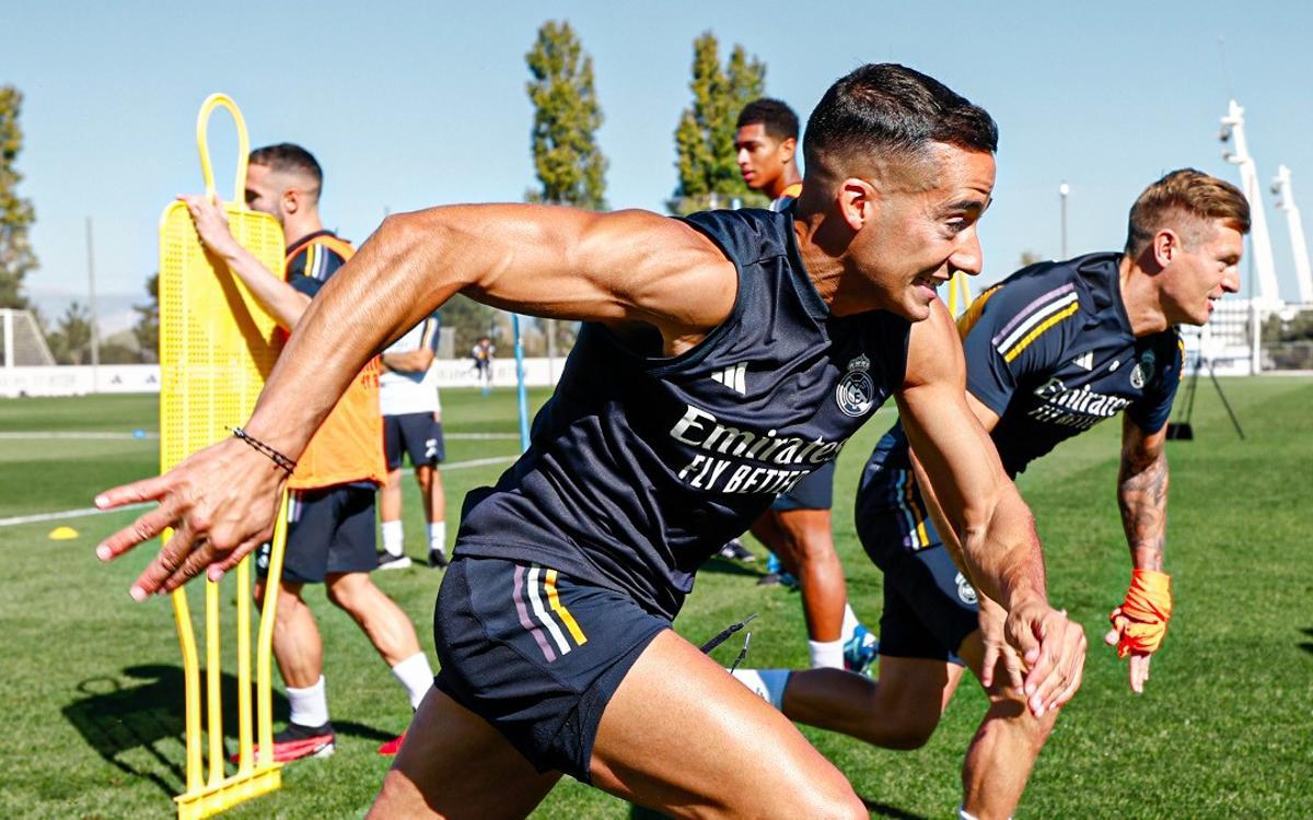 Novedades en el último entrenamiento del Real Madrid antes de visitar al Girona