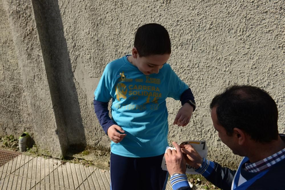 El "comando tortuga", Yago e Izan, en la carrera