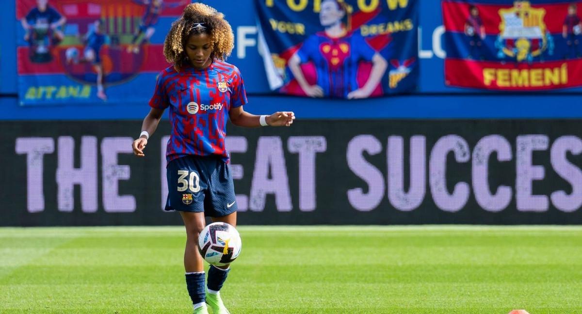 Vicky López en su debut