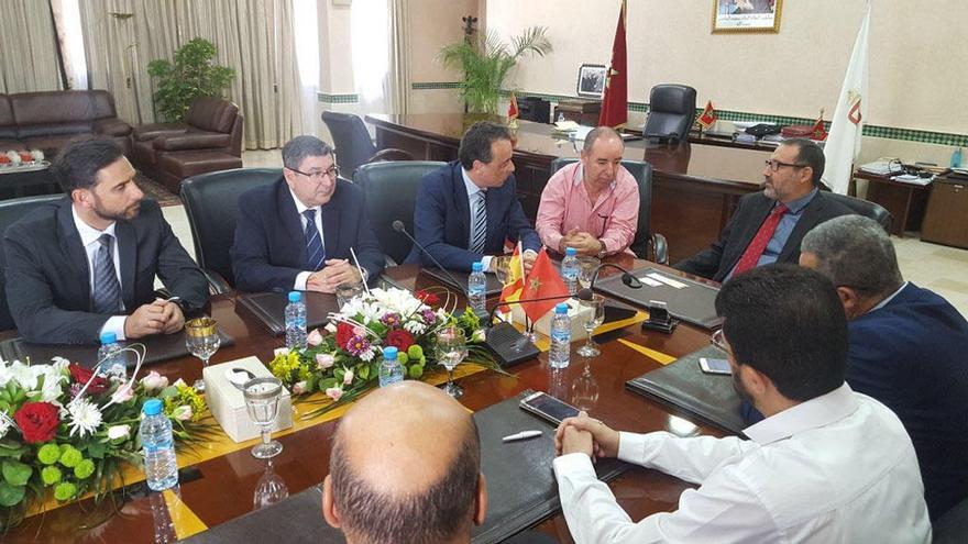 Encuentro entre los responsables de Torremolinos, Vélez Málaga, Ojén y Tánger.