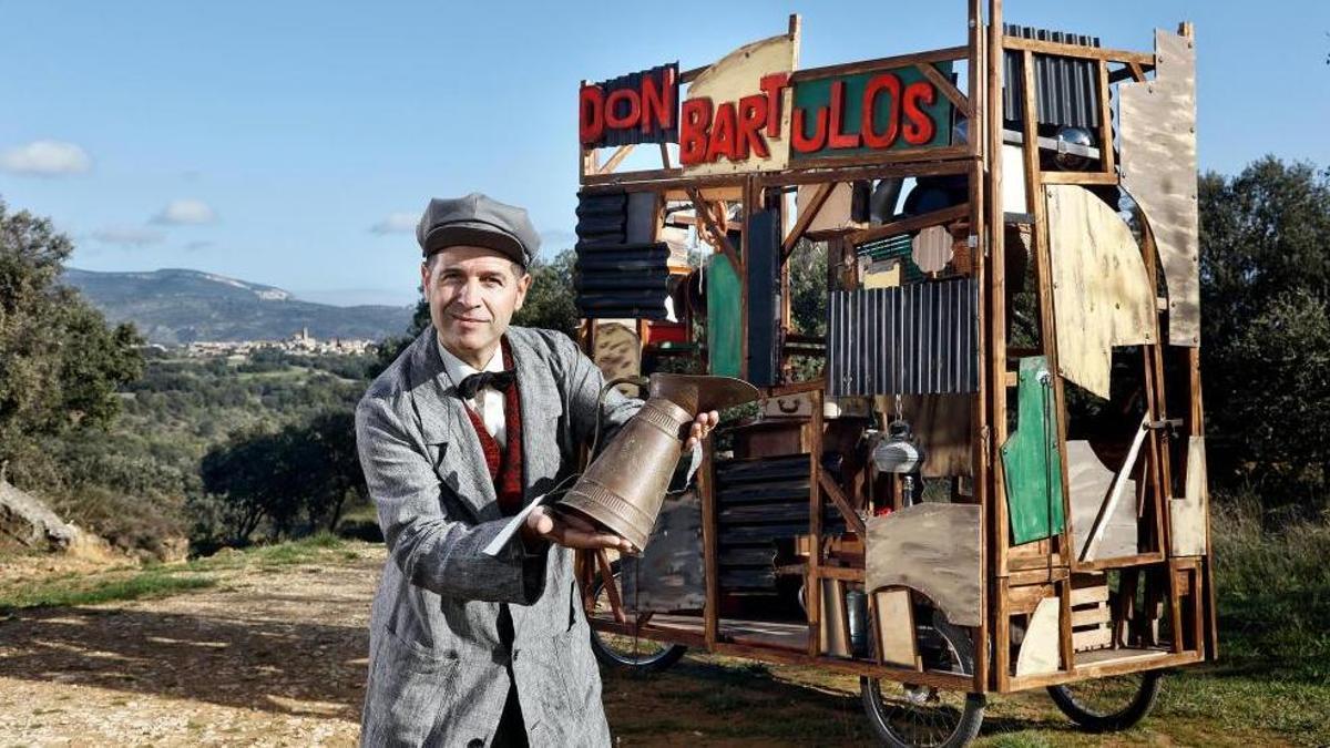 Civi Civiac llega este viernes al Museo Minero de Ariño con su espectáculo 'Don Bártulos'.