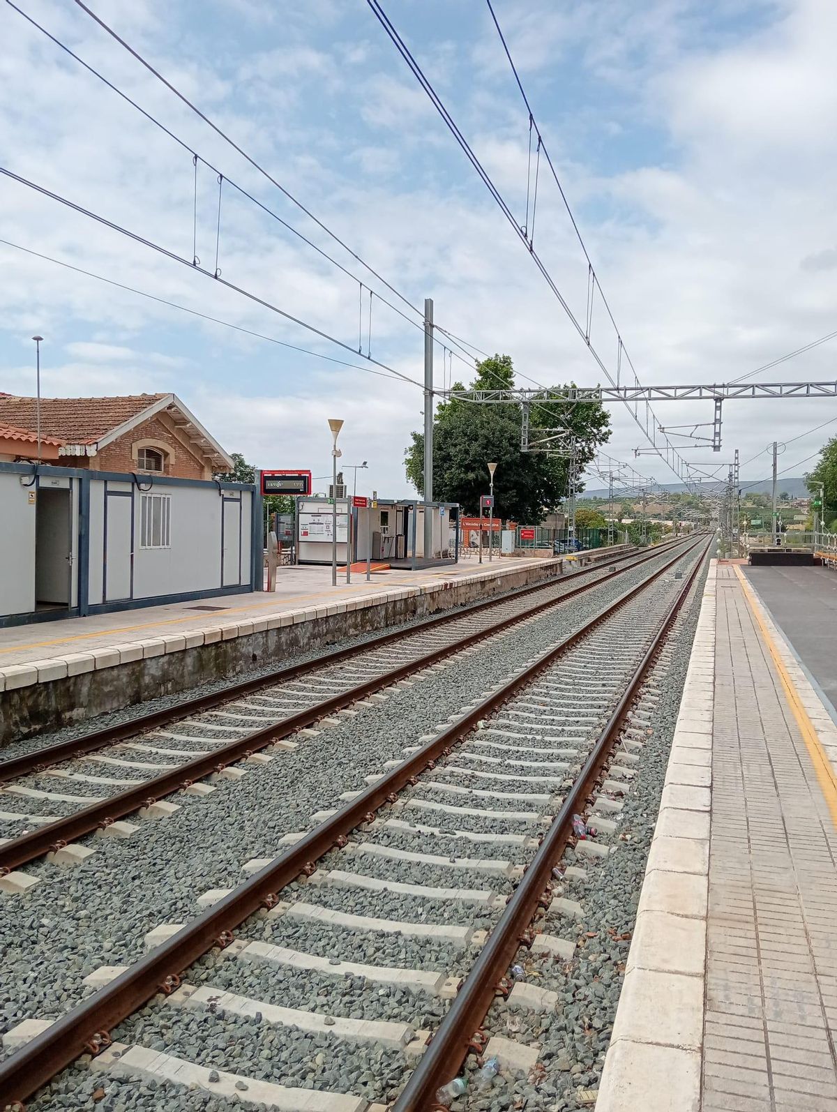 Estación de l'Alcudia de Crespins.