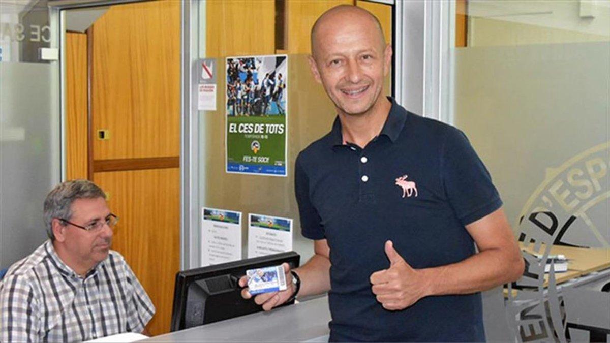 Esteve Calzada, presidente del CE Sabadell FC