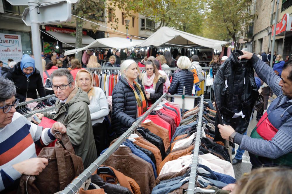 Regnerische Eindrücke von Mallorcas größtem Herbstmarkt