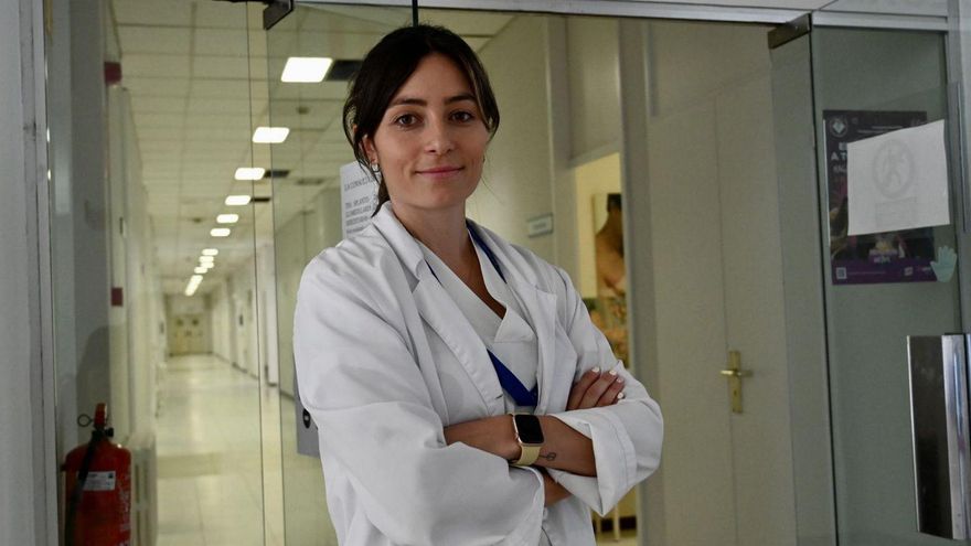 Yanire Vilas Baña, ginecóloga del Complexo Hospitalario de Pontevedra.