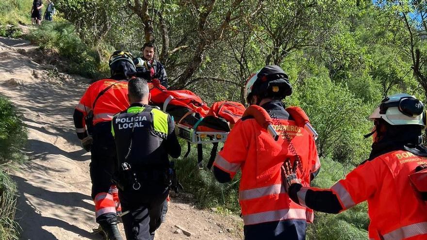 Un mujer cae desde de un mirador de Ronda y precisa de rescate