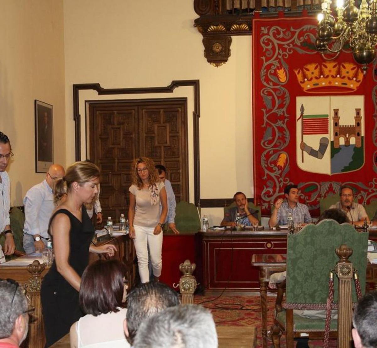 Pleno del año 2016, año en el que se acordó el plan de ajuste.  | L.O.Z. (ARCHIVO)