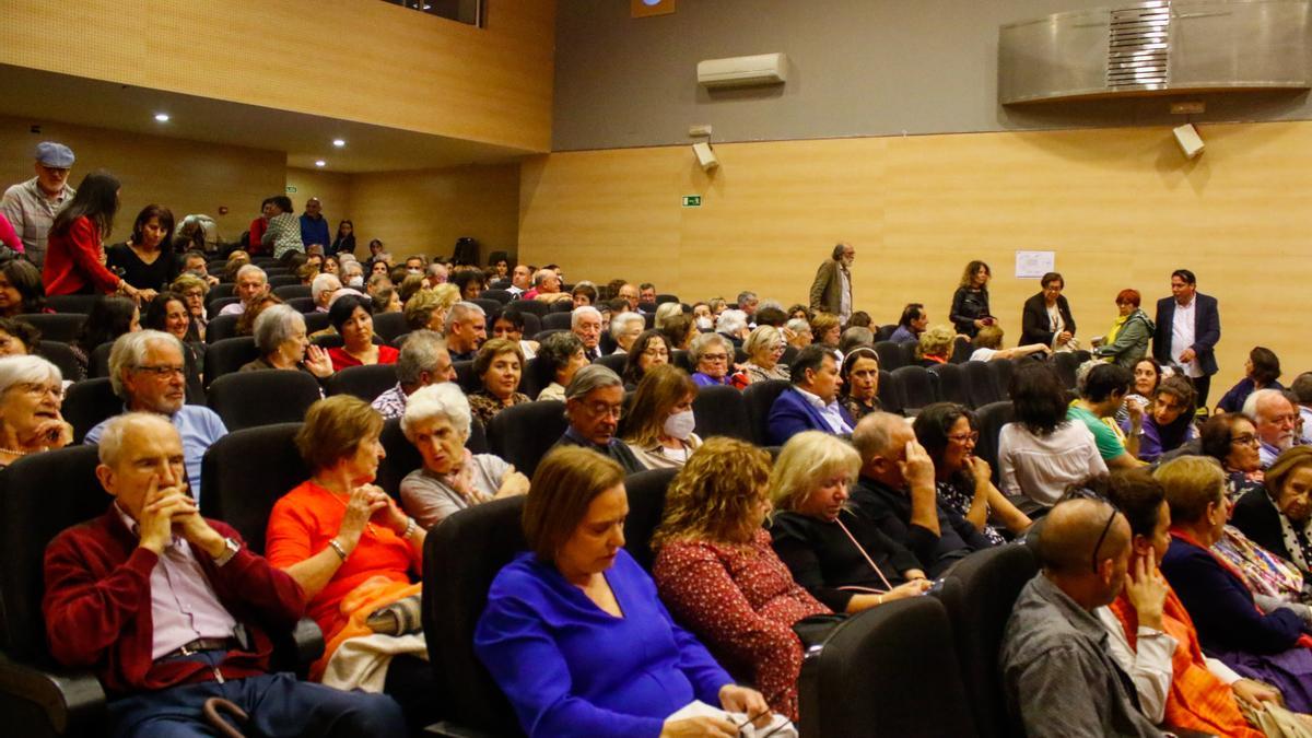 Público asistente al concierto, en el Auditorio de A Xuventude