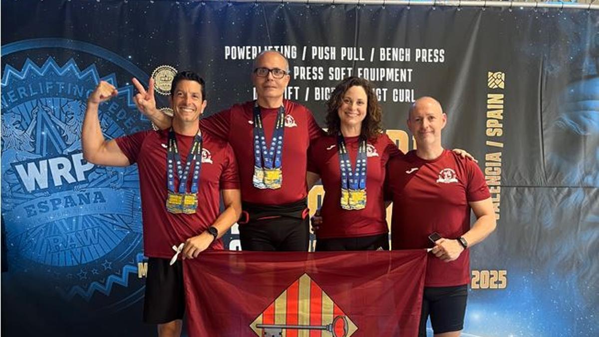 ALGUNO DE LOS MEDALLISTAS DEL CH. ALZIRA, EN EL SOUTTHERN EUROPEAN CHAMPIONSCHIP  “ARNOLD CLASSIC EUROPE 2025 QUALIFIER”