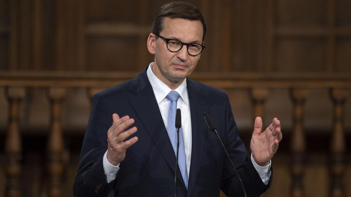 El primer ministro de Polonia, Mateusz Morawiecki.