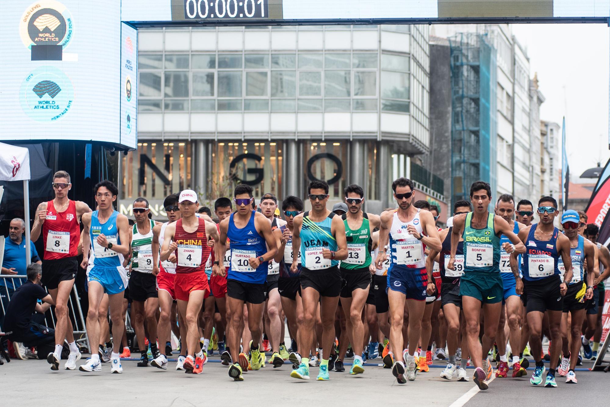 García y Bonfim ganan el GP Cantones de A Coruña