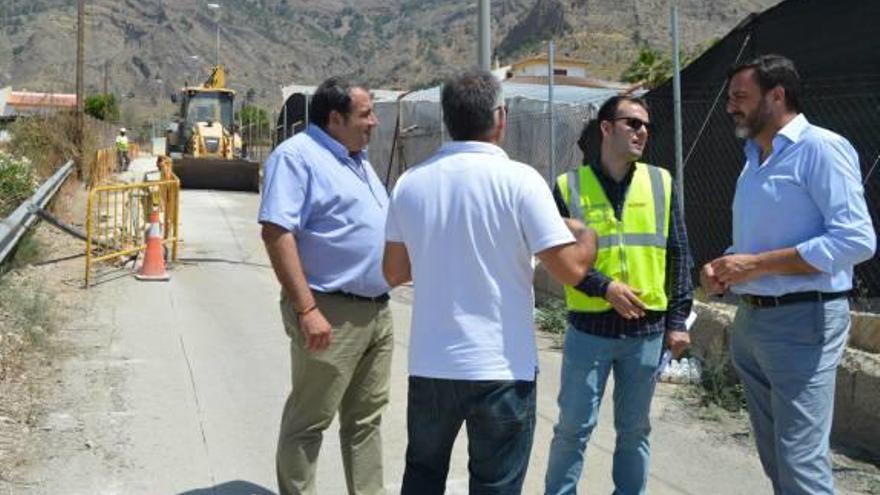 Amplían la red de alcantarillado de la calle Aragón del Raiguero de Levante