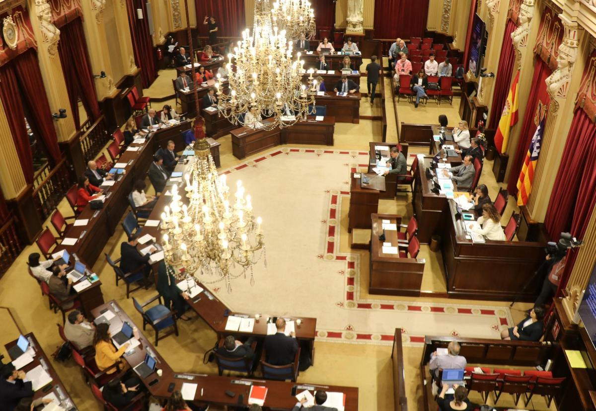 Una fotografía del Parlament balear.