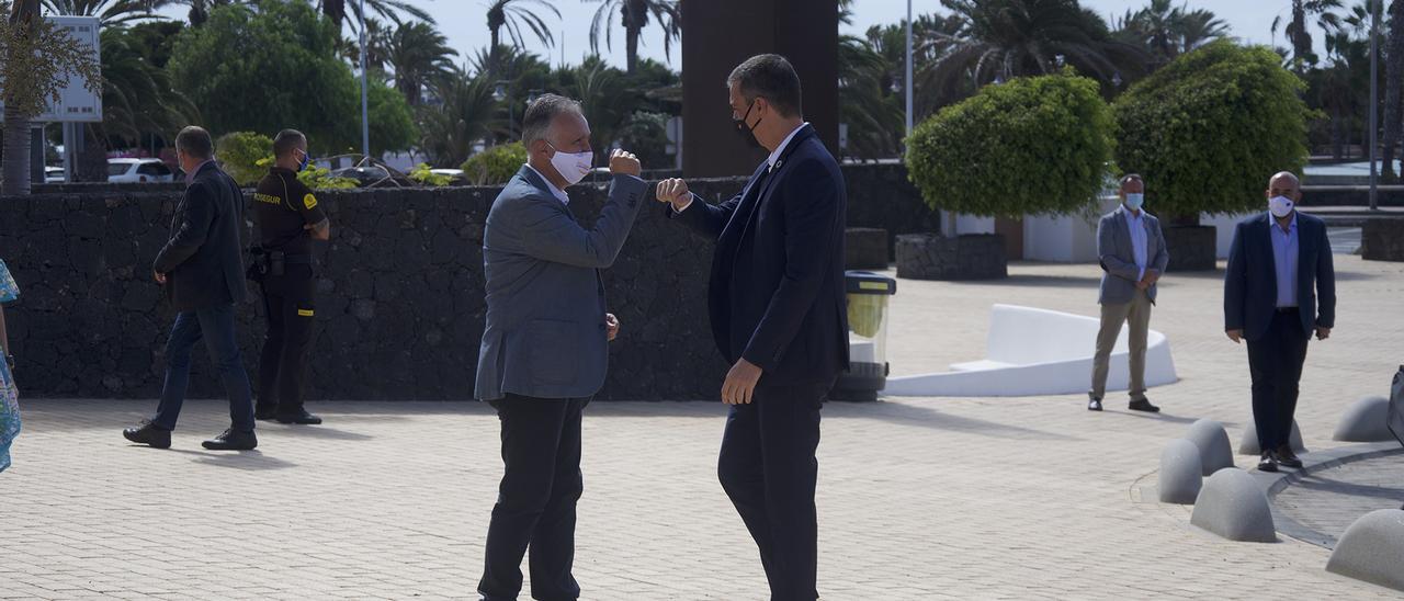 Torres y Sánchez, el pasado año en Lanzarote.