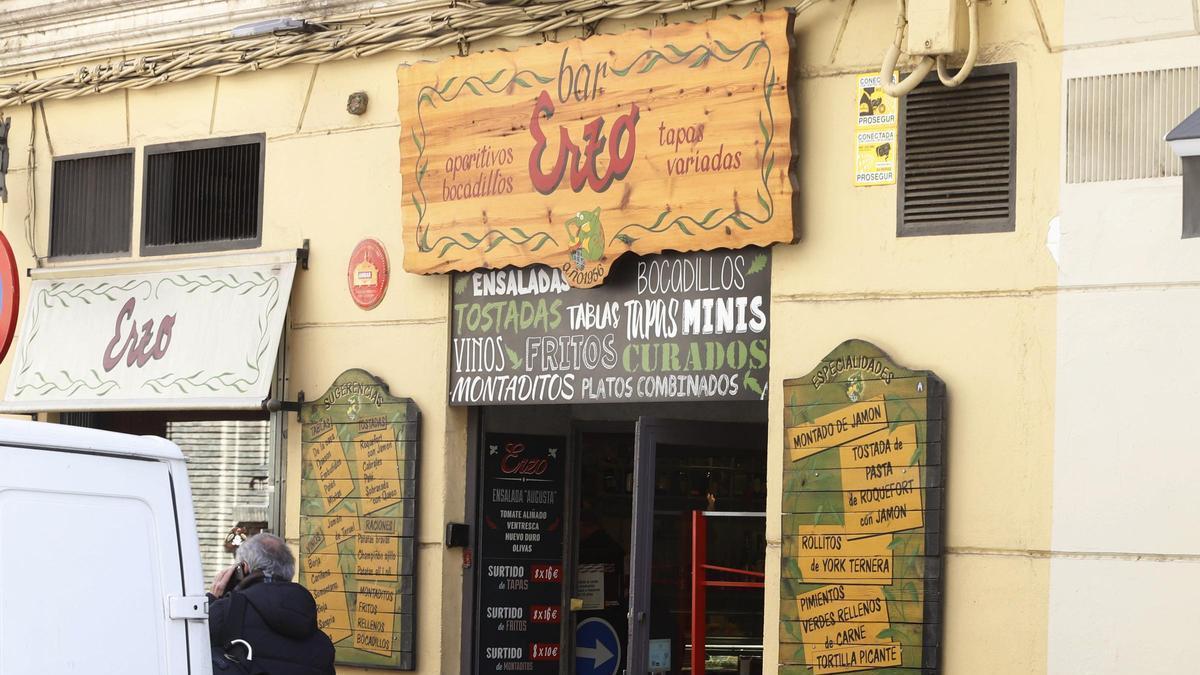 El bar Erzo cerró sus puertas en 2024.