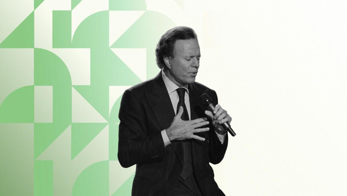 Julio Iglesias, cantante.