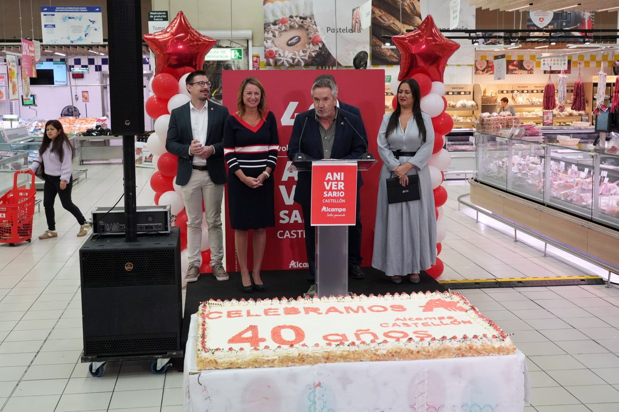 Celebración 40 aniversario Alcampo